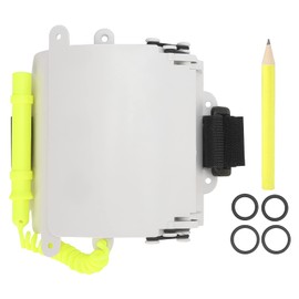Leapiture Diving Notepad, Diving Wrist Writing Board, Diving Board with Pencil Wrinting Slate Underwater Writing Board for Underwater Communication, Diving Scenarios
