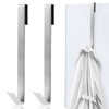 WLLHYF 2 Pack Shower Door Hooks, 10" Bathroom Towel Hooks