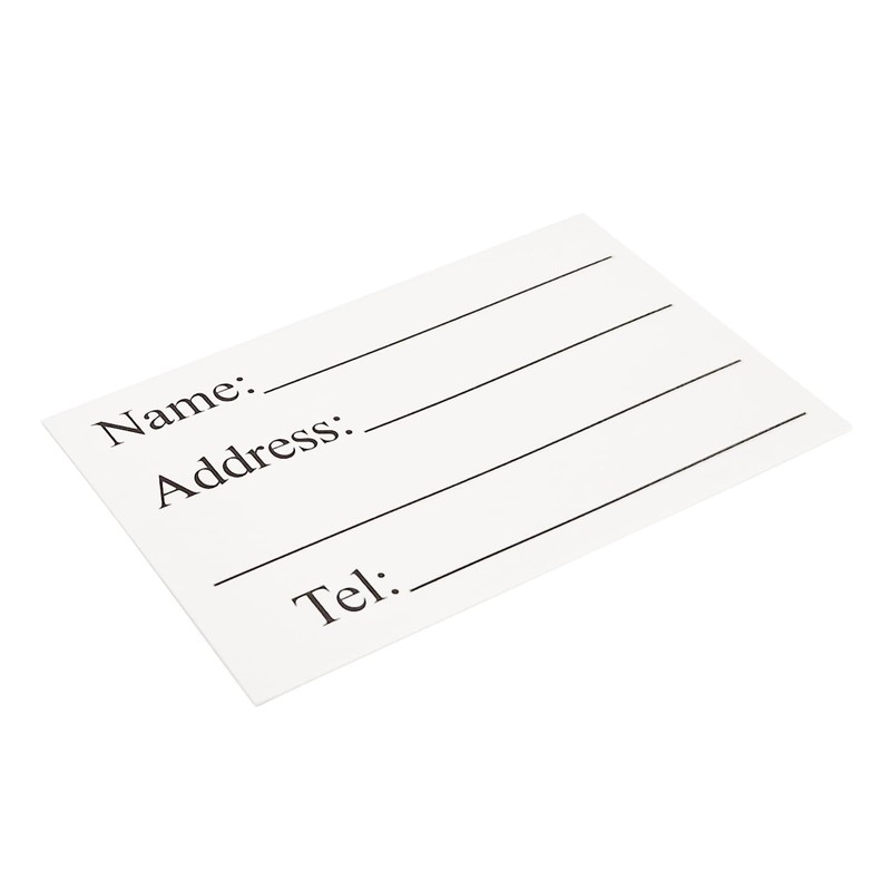 Hands Off Pink Novelty Luggage Suitcase ID Address Travel Tag