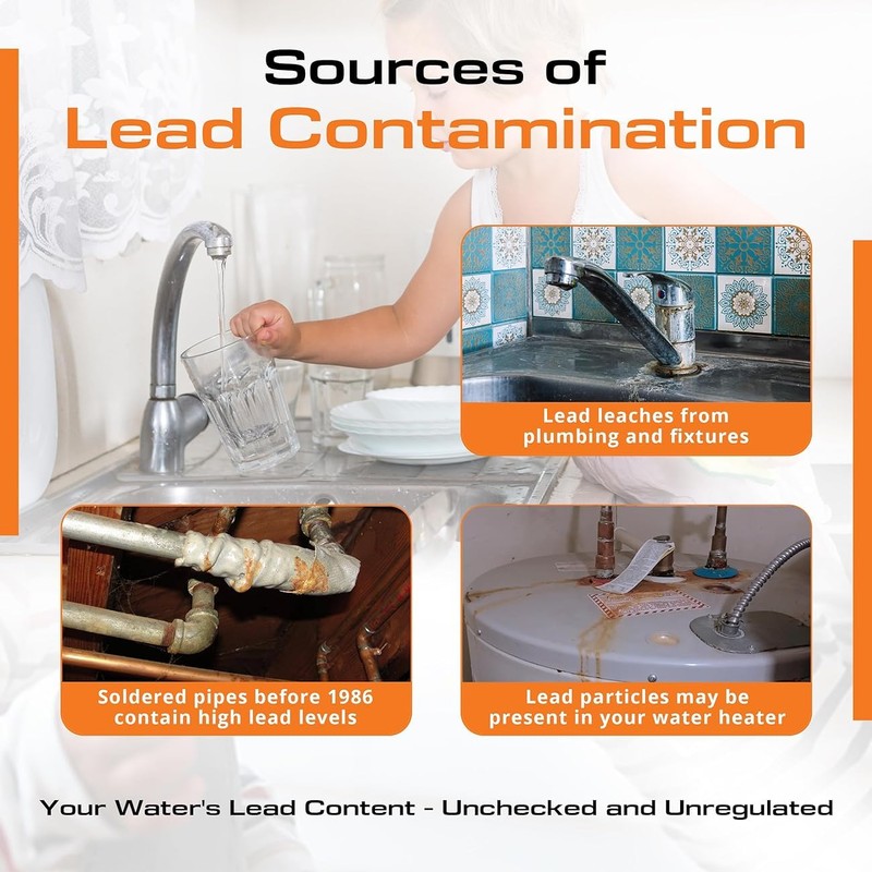 Watersafe Drinking Water Test Kit for Lead (Single)