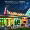 Permanent Outdoor Lights for House, 120ft 72 LEDs Smart RGB&IC