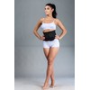 LOREY-LU10077 Breathable Back Support Elastic Mesh Size L Black