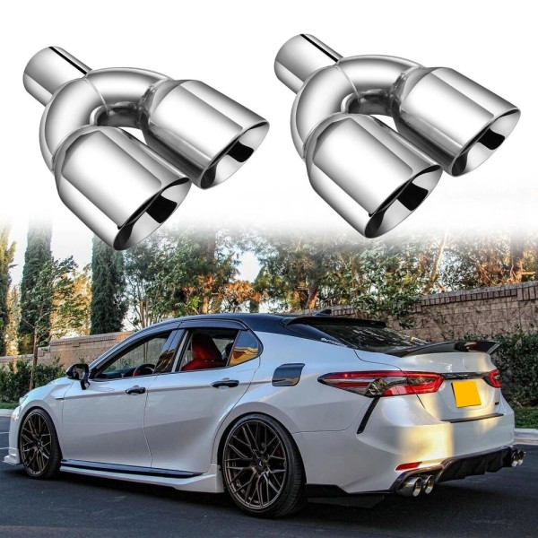 KEEPDSGN For Toyota Camry 2.5" Inlet 3.5" Outlet 9.5'' Length