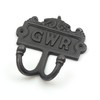 Ironmongery World Cast Iron Vintage Old Victorian Style Double Coat