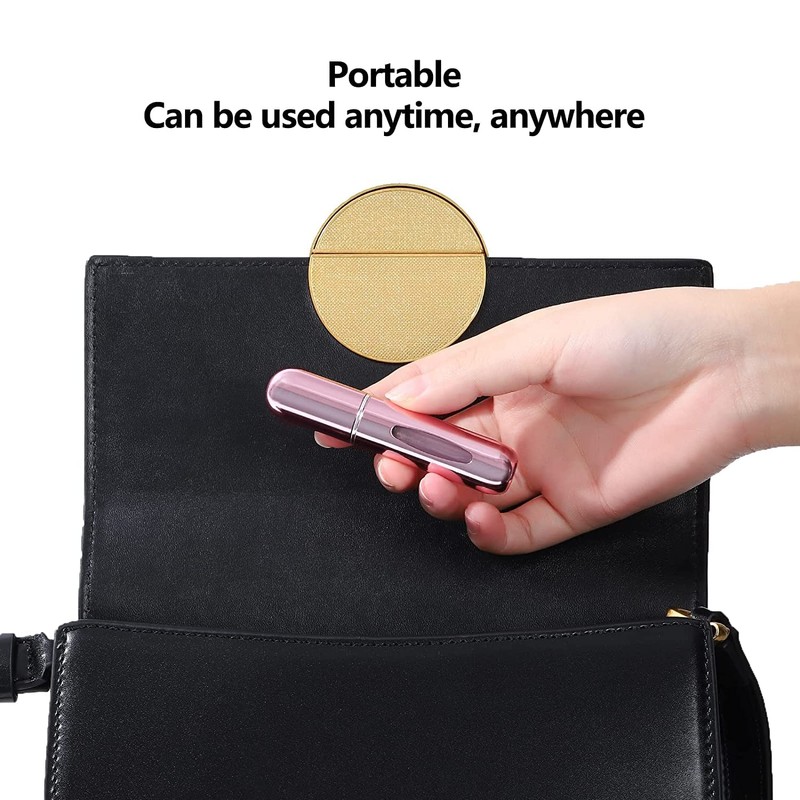 AUGEN Portable Mini Refillable Perfume Atomizer Bottle Atomizer Travel Size