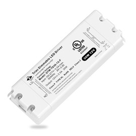 OTTIMA 30W 12V LED Driver Triac Dimmable, Constant Voltage Power Supply, AC 100-277V to DC 12V Low Voltage Transformer for LED Strip Lights, Compatible with Lutron Leviton Dimmers, Class 2, UL Listed