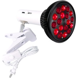 Red Light IR lamp, 54W, 18 LEDs, Infrared Light IR Device, 660nm Red & 850nm NIR Combo Red Light Device for Face, Skin and Pain