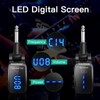 Wireless Guitar System UHF Wireless Transmitter Receiver for Electric Guitar Bass Acoustic