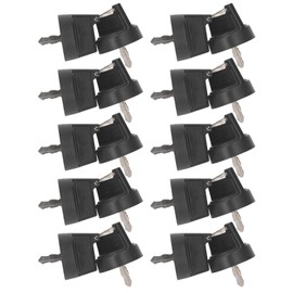 20PCS Single Cylinder Diesel Generator Starter Key Plastic Iron Engine Lock Ignition Start Key for 188F 190F 5KW 8KW Generators