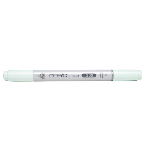 COPIC Ciao Coloured Marker Pen - (G-00) Jade Green, For