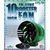 Hydrofarm Active Air ACFB6 6-Inch Booster line Fan, Stainless Steel