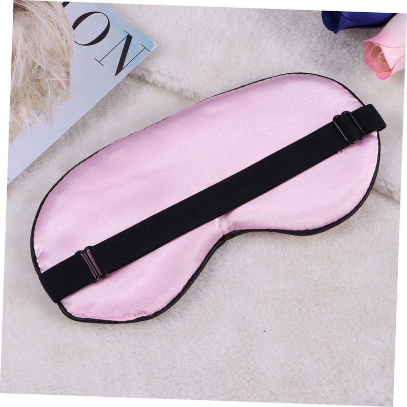 WOONEKY Silk Sleep Eye Mask for Men Women Boy Girl