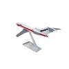 Western 727-200 Airplane Miniature Model Plastic Snap-Fit 1:200 Part# ABO-72720H-015