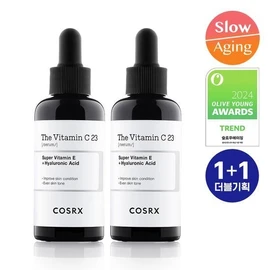 [1+1/Tone-up Ampoule] COSRX Pure Vitamin C 23 Serum 20g Double Promotion (20g + 20g) / 코스알엑스 순수비타민C 23 세럼 20g 더블 기획 (20g + 20g)