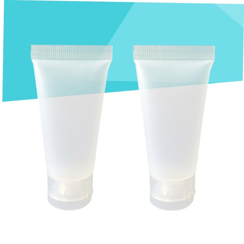 FOMIYES 10pcs Travel Squeeze Bottles Refillable for Shampoo Lotion Face