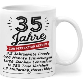 Orange9 Gift Birthday 35 Cup - 35 Years Matured to Perfection - Anniversary, Birthday Gift Men Women 35