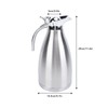 Stainless Steel Thermal Coffee Pot Multipurpose European Style Double Wall