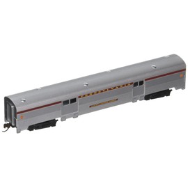 Bachmann Industries Streamline Fluted 2-Door Baggage Car - PRR (N Scale), 72'