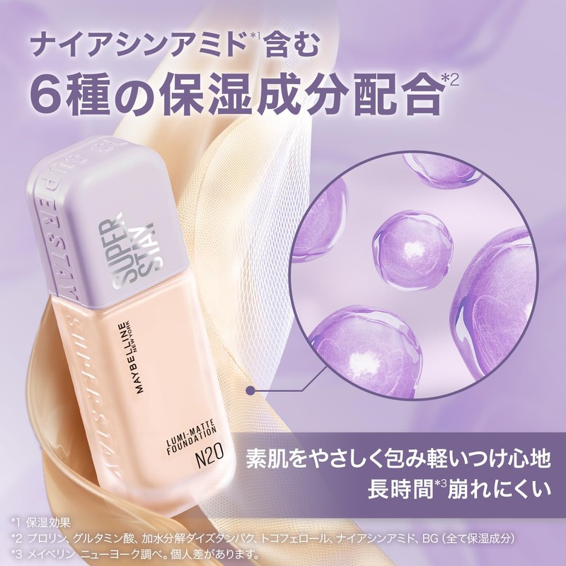 Maybelline C20 SP Stay Lumi-Matte Liquid Foundation