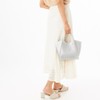 Kashkash 01-00-82270 Ball Chain 2-Way Mini Tote Bag, DGY