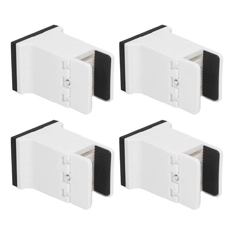 4pcs Adjustable Furniture Risers with Screw Clamp Rubber Bed Couch