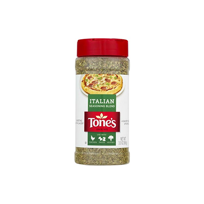 Tone's Italian Seasoning Blend, 3.00 Ounce (Pack of 6)