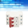 3P Miniature Circuit Breaker DIN Rail Mounted Short Circuit Protection