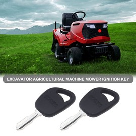 The Lord of the Tools Pack of 2 Ignition Starter Keys GY20680 AM123426 AM131946 Compatible with Husqvarna Lawnmower, Compatible with John Deere Tractor, Compatible with Kohler Lawnmower