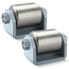 GearTrust Weld on Trailer Roller Wheel, Heavy Duty Steel Trailer