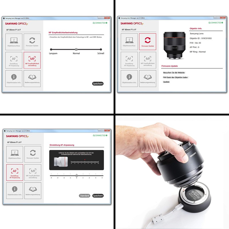 Samyang Lens Station for Nikon F AF Lenses - Docking
