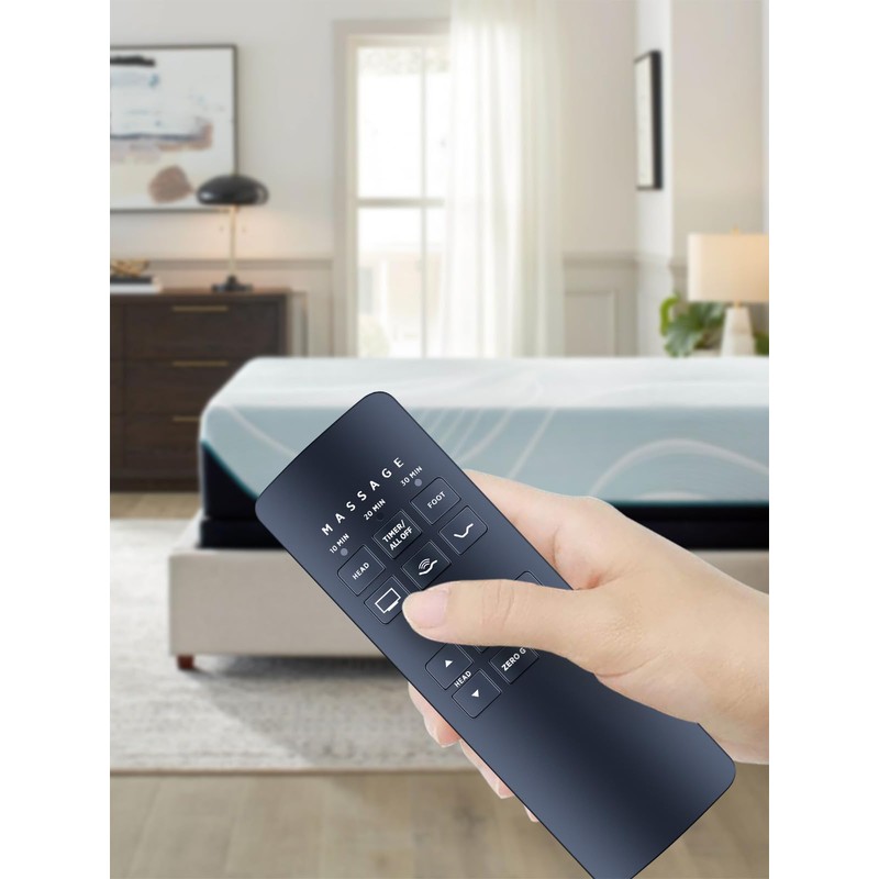 ZWP RF258B Replacement Remote Control fit for Serta Motion Perfect