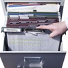 OfficemateOIC Klip N - Portapapeles para archivar paisajes, color carbón