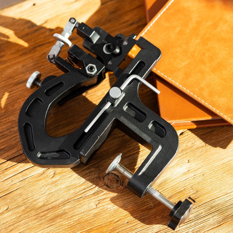 Innetoc Manual Leather Skiver Peeler Splitter Thinning Skiving Machine Leathercraft