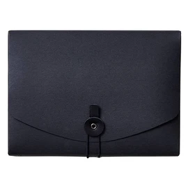 King Jim Storage Case Lots Full Open Case A5 Black 4884 Black