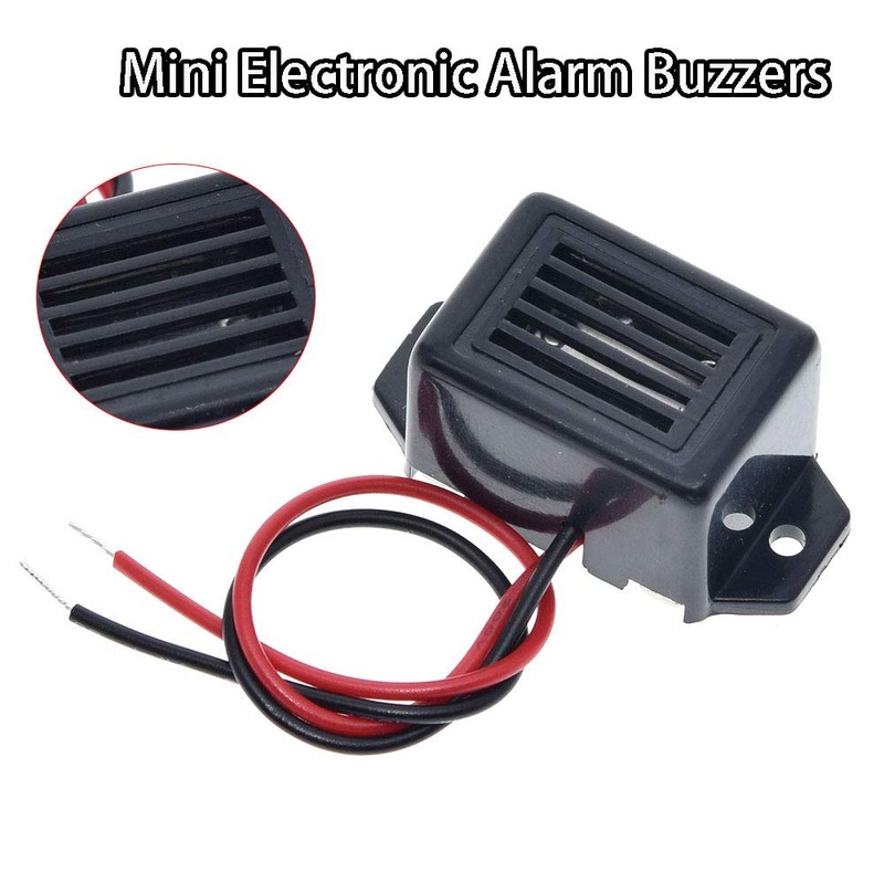 DC 85 dB Sound Electronic Buzzer Alarm with Constant Wire
