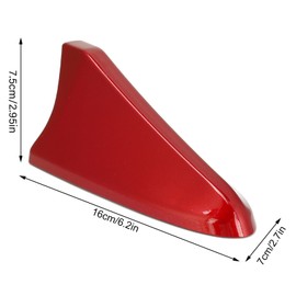 Car Shark Fin Antenna Cover, Shark Fin Roof Antenna Cover 96219 D5000EBQK Roof Antenna Aerial Shell Replacement for Hyundai Elantra Sedan(Red)