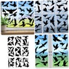 iplusmile 9Sheets Removable Bird Strike Window Decals Collision Static Stickers