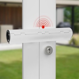 Patio Door Security Lock with Anti-Theft Alarm, High Security French Door Security Lock, Professional Patio Door Locks, Door Safety Locks for French Double Doors Conservatory Doors