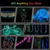 Acrylic Car LED Interior Lighting, RGB Ambient Lighting Car Strip