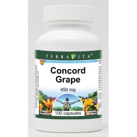 Concord Grape - 450 mg (100 Capsules, ZIN: 520442) - 3 Pack