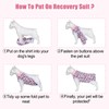 FEimaX Dog Surgery Recovery Suit with Pee Hole - Post-Surgery
