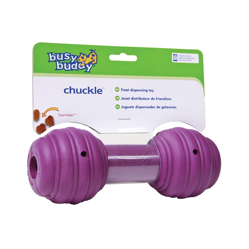 PetSafe Busy Buddy Chuckle, Interactive Treat Dispensing Dog Toy, Chew