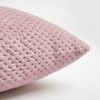 Brentfords Waffle Fleece Set of 4 x Cushion Covers 45