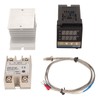 Digital PID Thermostat Air Heater Temperature Controller K Thermocouple SSR