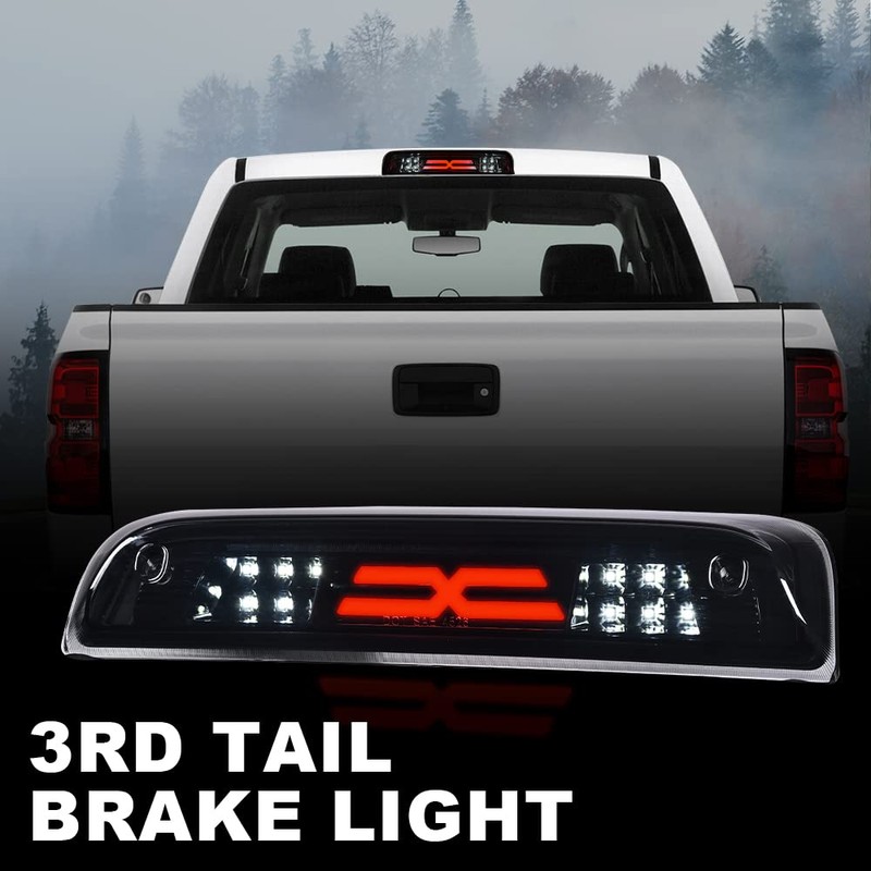 ALLGOOD LED 3rd Third Brake Light, Compatible with Sierra/Silverado 2014-2020,