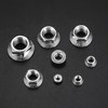 Pack of 190 Flange Nuts with Flange and Locking Toothing,