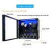 Oryx 4 Watch Winder for Automatic Watches, Rotating Watch Box