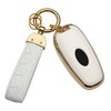 bqepe For Hyundai Key Fob Cover Keychain Fit for Hyundai