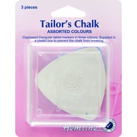 Hemline Sewing Tailor's Chalk Triangle (3pk)