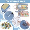 10-Pack Mesh Zipper Pouch Bags Set (5xA4 & 5xA5) -